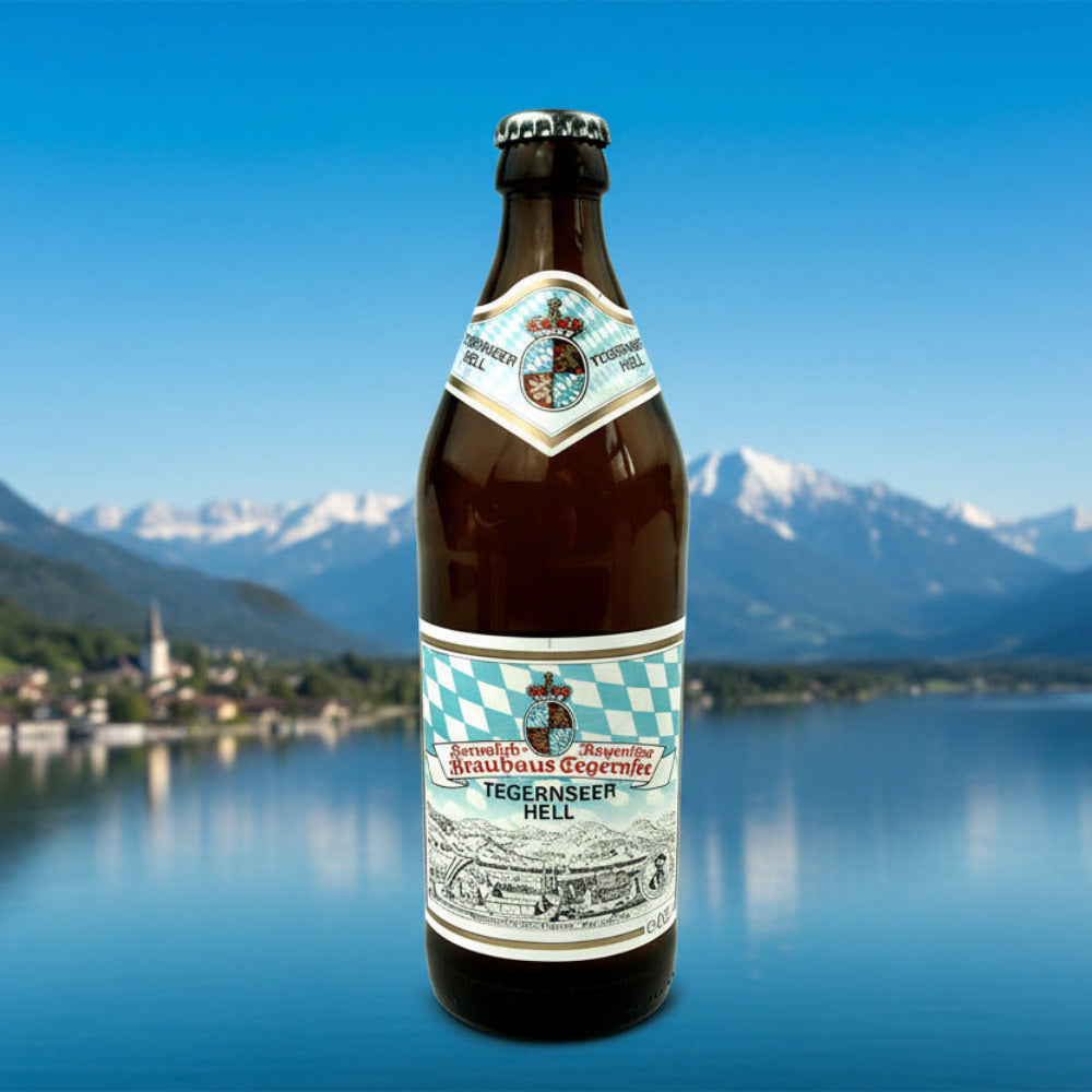 Tegernseer Hell 0,5L - Bayerisches Helles 4,8% Vol.