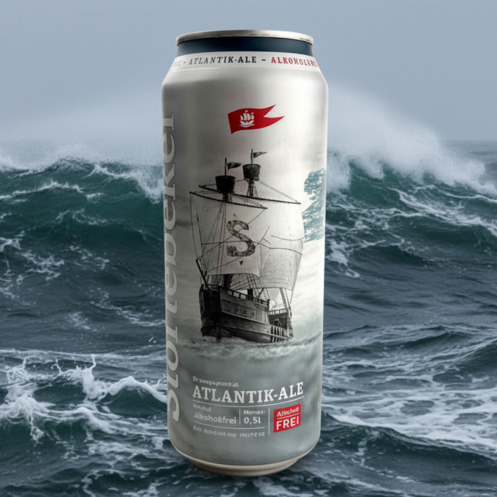 Störtebeker Atlantik-Ale Alkoholfrei 0,5L – Alkoholfreies Pale Ale | Craft Beer