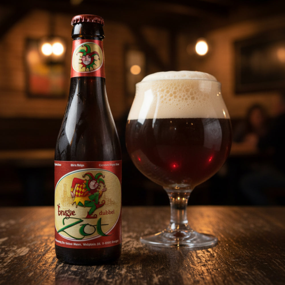 Brugse Zot Dubbel 0,33L - Belgisches Dubbel Bier