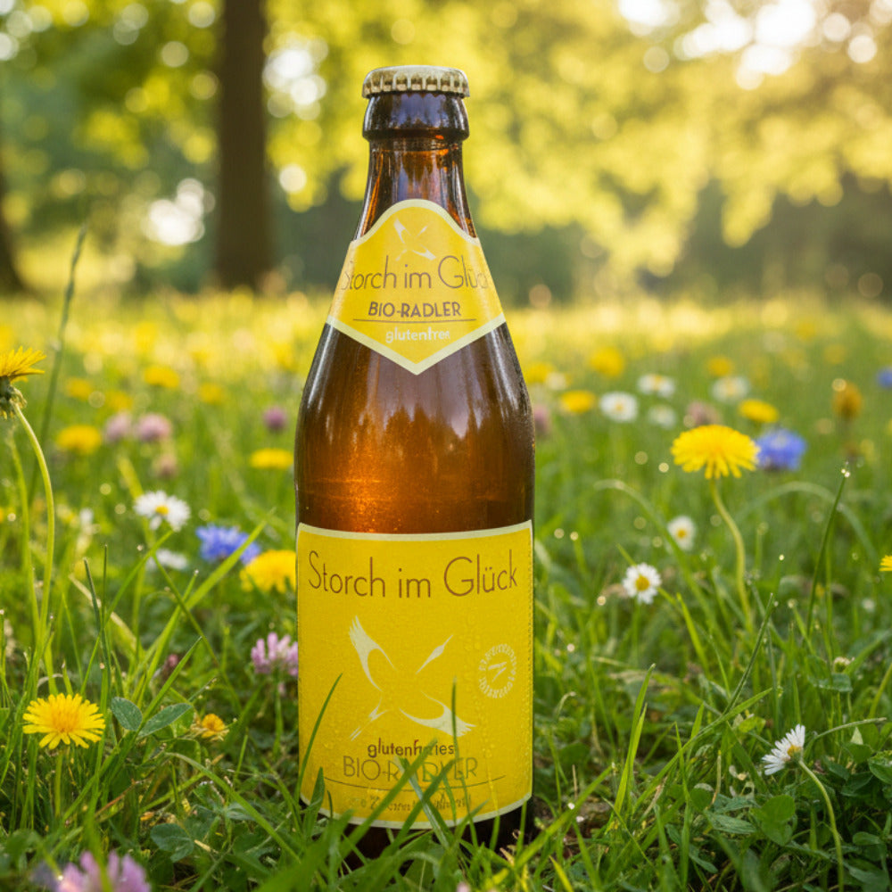 Schleicher Storch im Glück glutenfreies Bio-Radler 0,5L