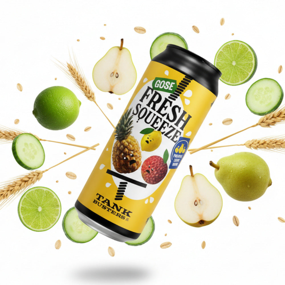Tankbusters Fresh Squeeze Gose 0,5L - Frucht-Gose 4,5% Vol.