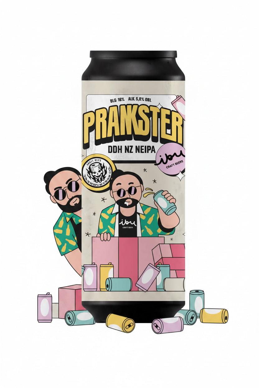 Tankbusters Prankster (2026) - Double Dry Hopped NEIPA 0,5L