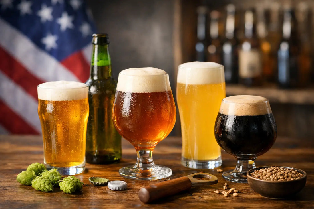 Bier aus den USA kaufen und Stile richtig wählen