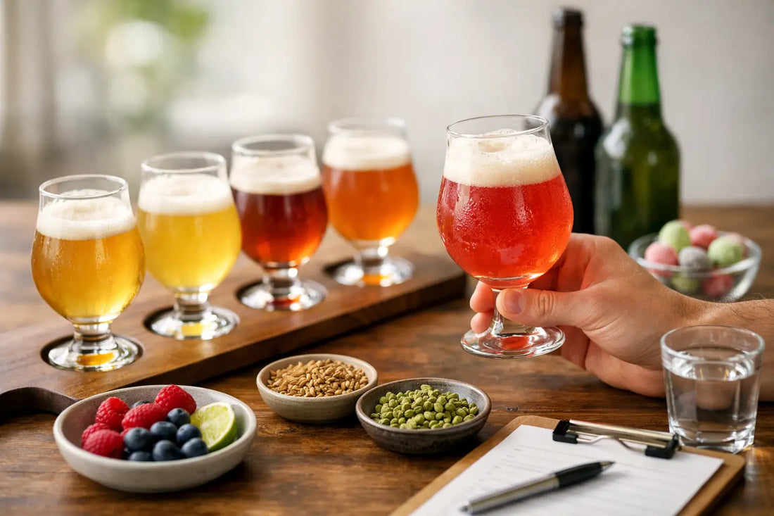 Sour Bier richtig verkosten in 7 Schritten