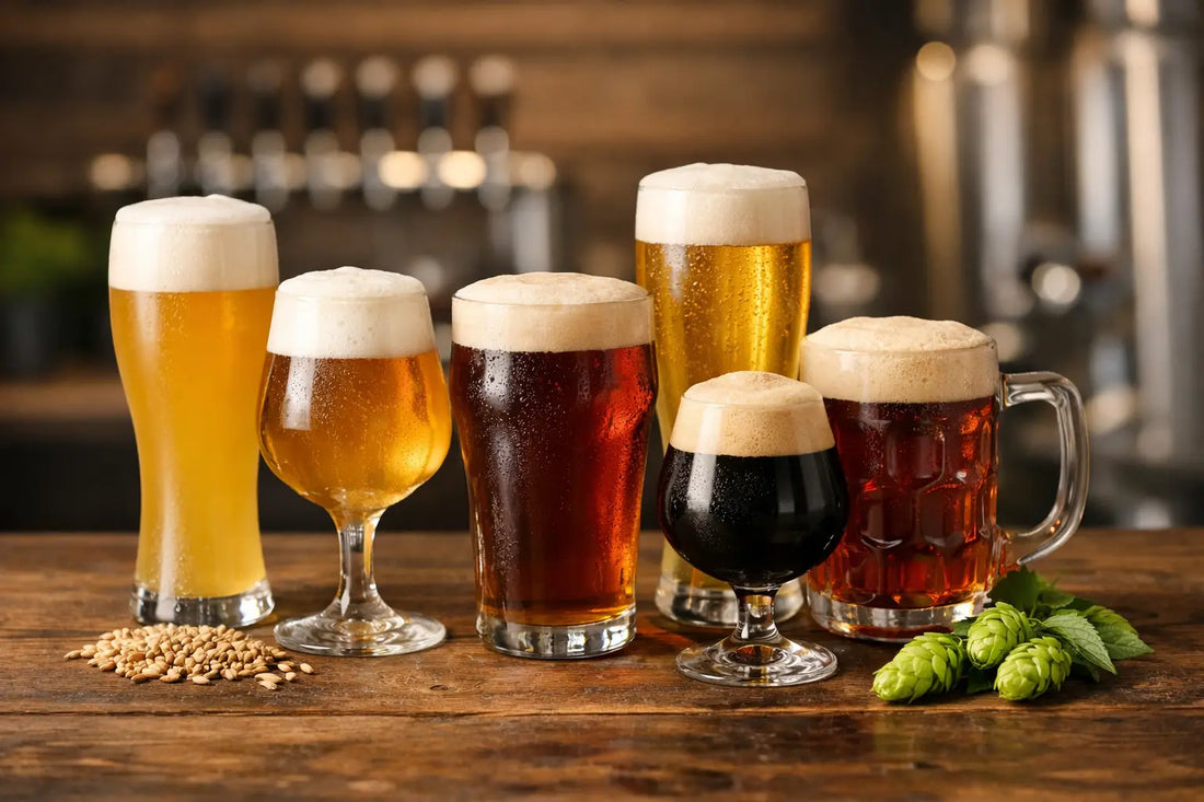 Bierstile Übersicht: Die wichtigsten Sorten