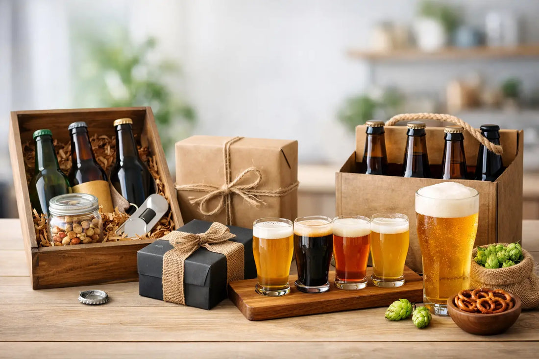 Sechs besondere Biergeschenke online finden