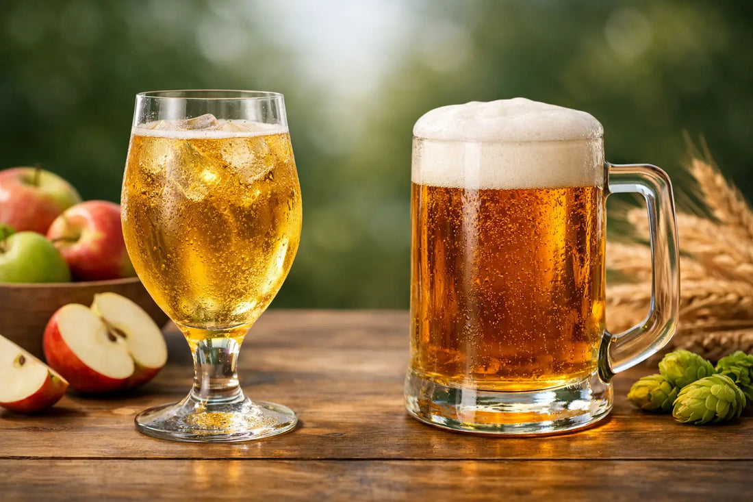 Cider vs. Bier: Geschmack im direkten Vergleich