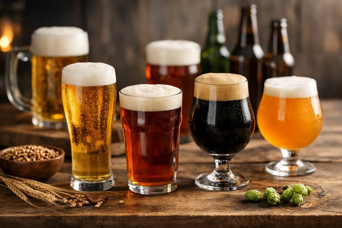 Welche Bierstile gibt es? Der schnelle Überblick