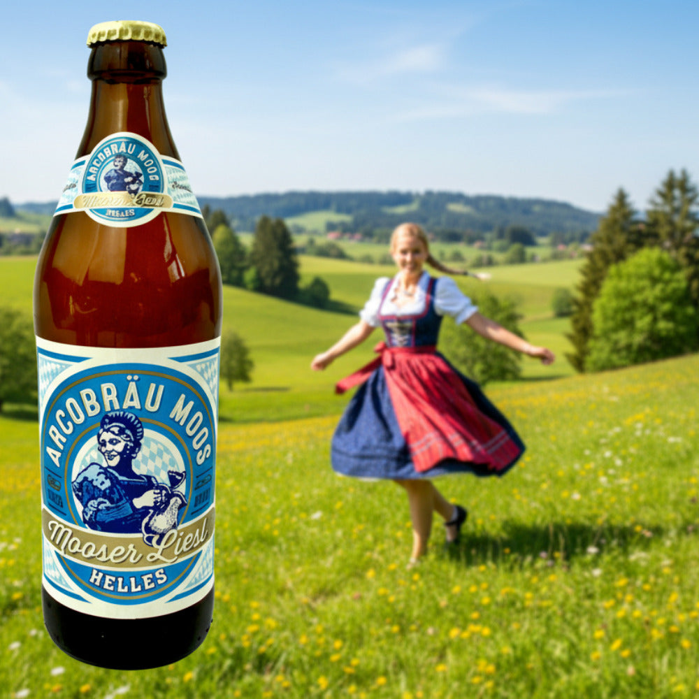 Arcobräu Mooser Liesl Helles 0,5L - Süffiges Helles 5,3% Vol.