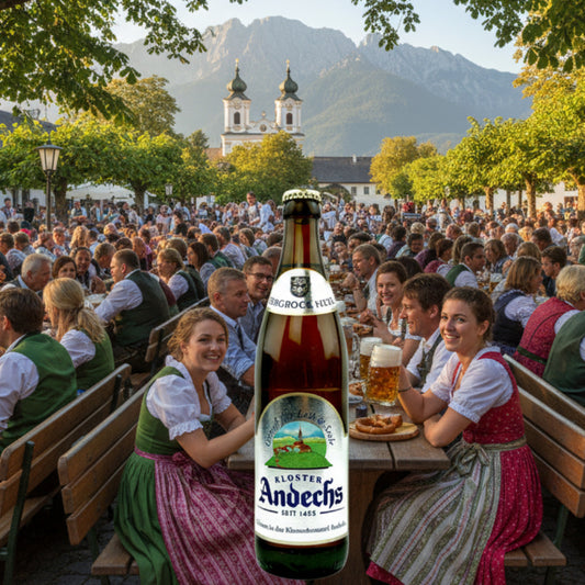 Kloster Andechs Bergbock Hell 0,5L - Helles Bockbier 6,9% Vol.