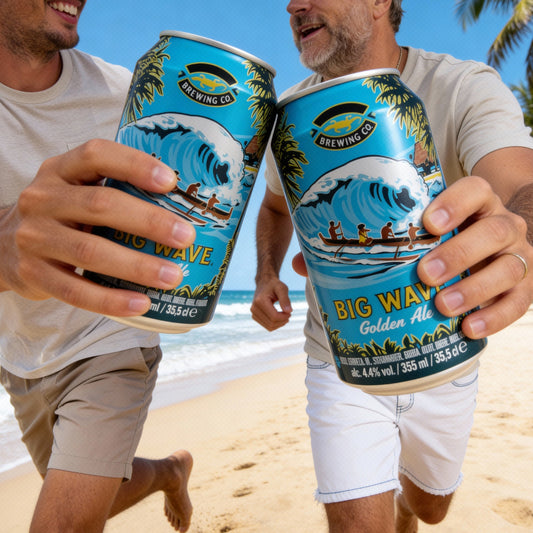 Kona Big Wave Golden Ale 355ml - Hawaiian Craft Beer