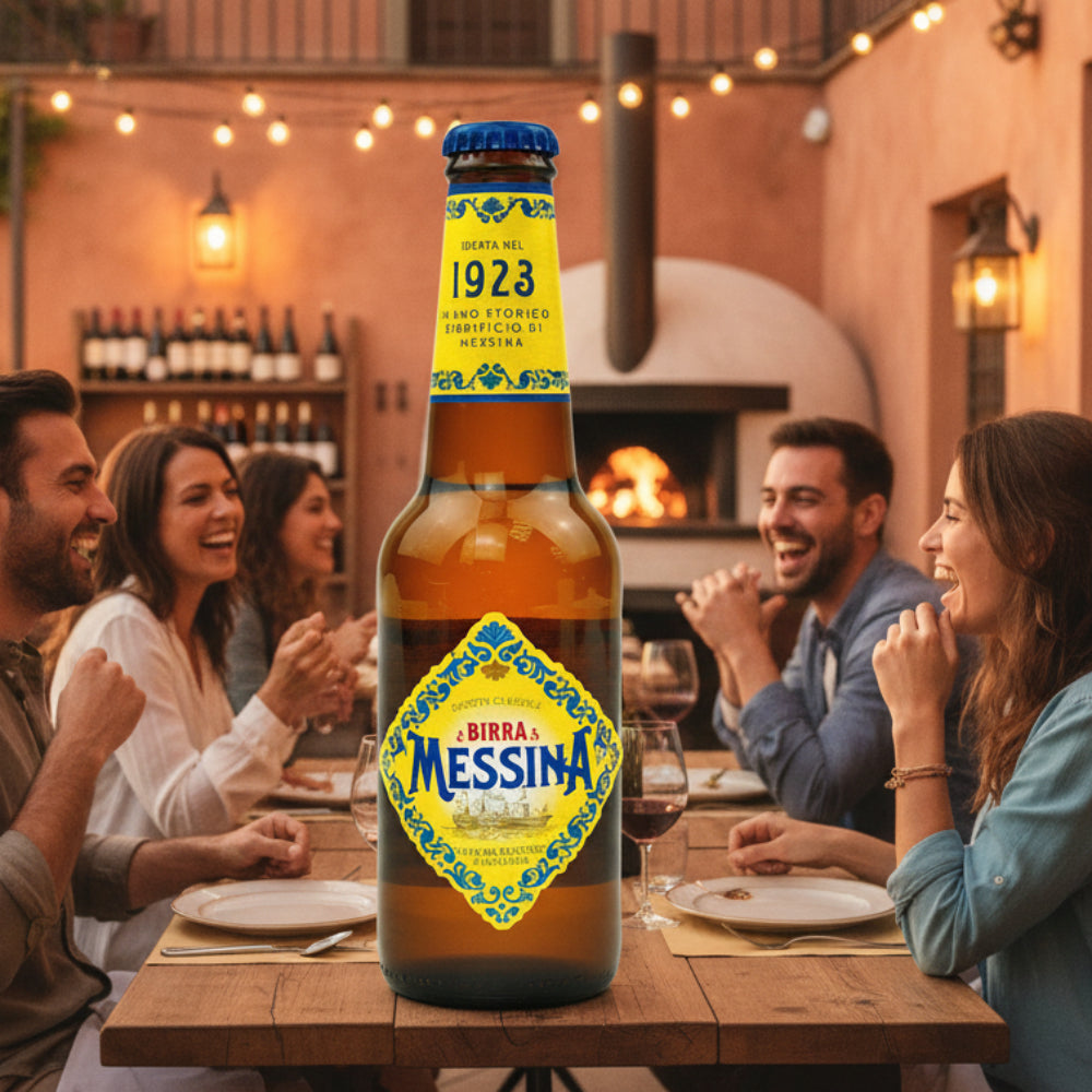 Birra Messina Classico 0,33L - Sizilianisches Lagerbier