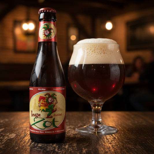 Brugse Zot Dubbel 0,33L - Belgisches Dubbel Bier