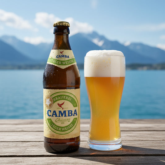 Camba Chiemsee Jager Weiße 0,5L - modernes Dry Hop Wheat mit 5,2% Vol.