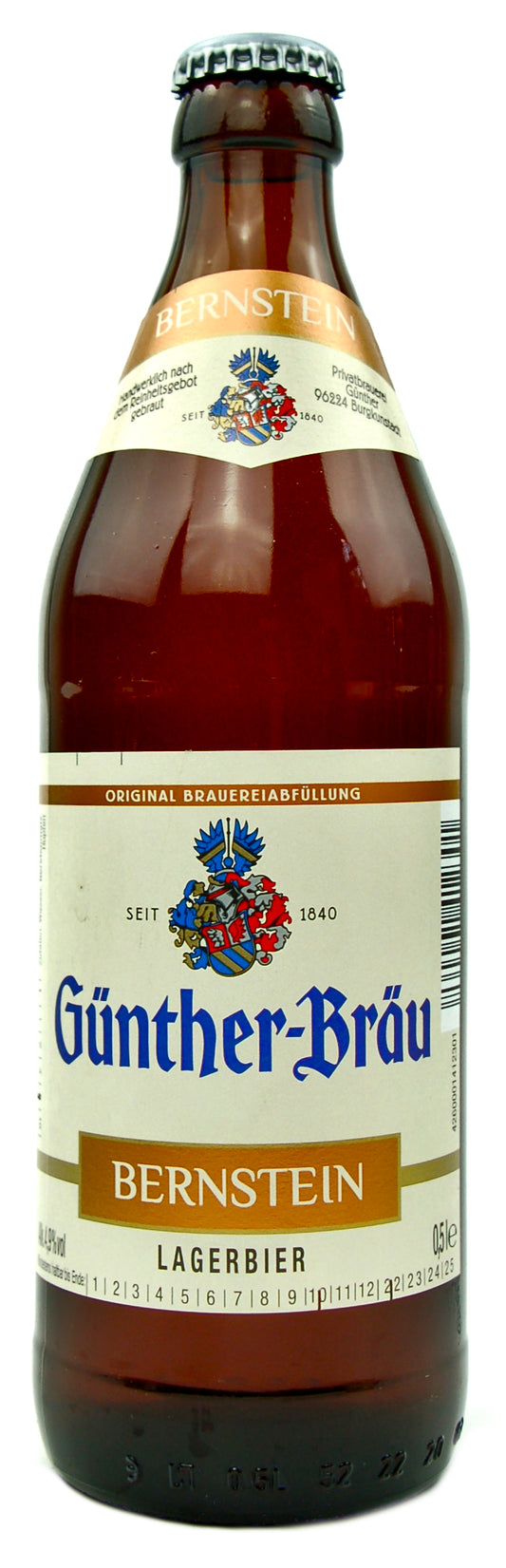 Günther Bräu Bernstein Lagerbier