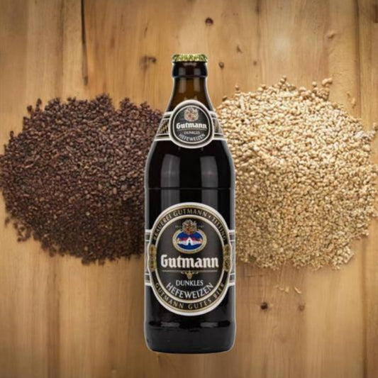 Gutmann Dunkles Hefeweizen 0,5L - Dunkles Weißbier 5,2% Vol.