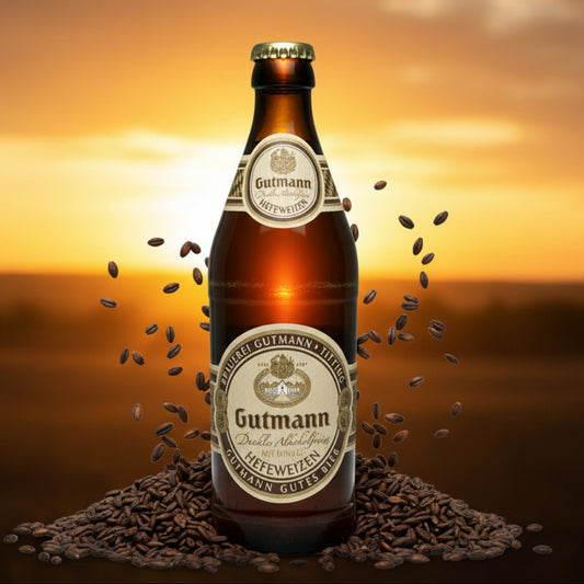 Gutmann Dunkles Hefeweizen alkoholfrei 0,5L - Weißbier ohne Alkohol