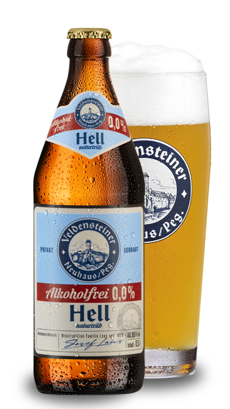 Veldensteiner Hell 0,0% Alkoholfrei