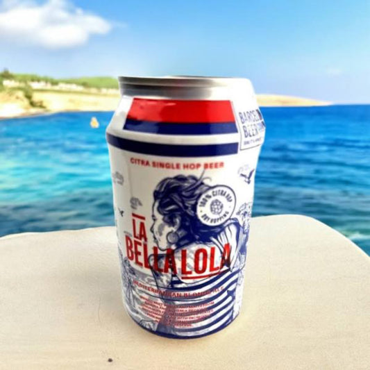 Barcelona La Bella Lola Mediterranian Blonde Ale 0,33L - Spanisches Craft Beer
