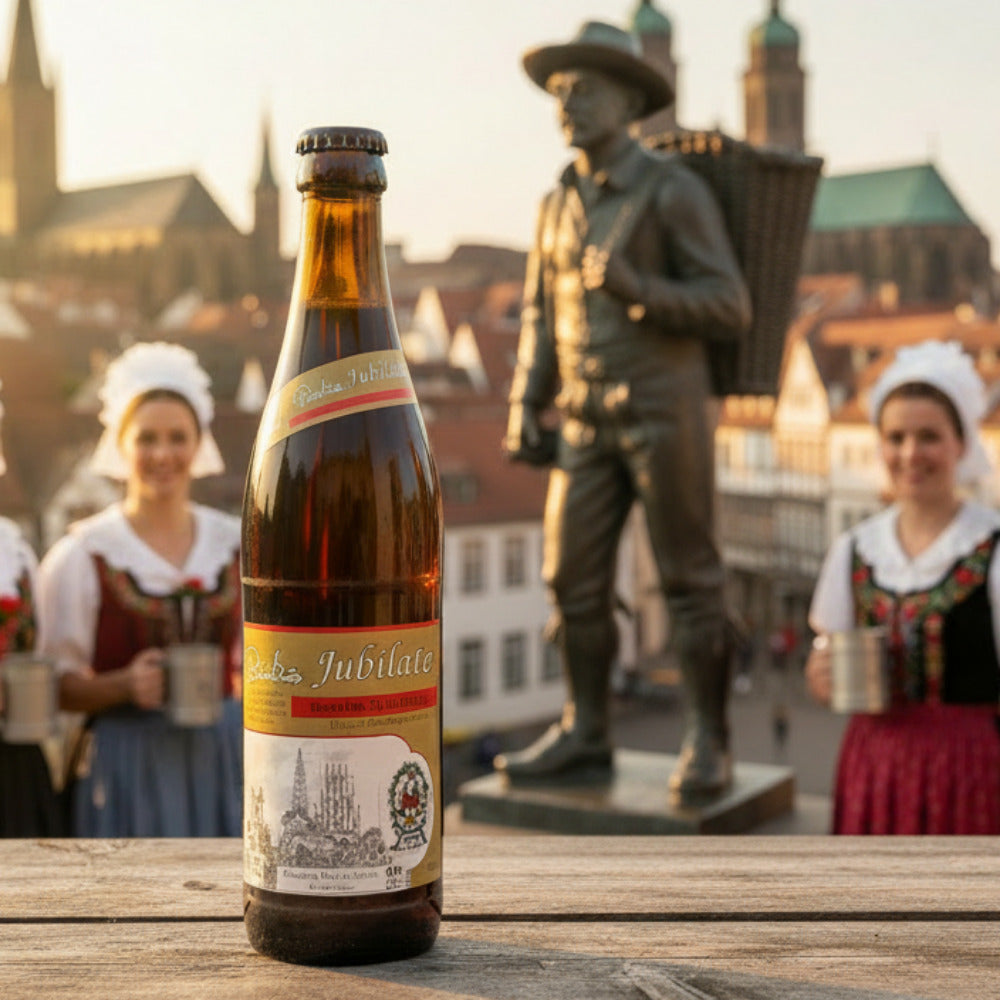 Pinkus Jubilate 0,5L - dunkles Bioland-Vollbier