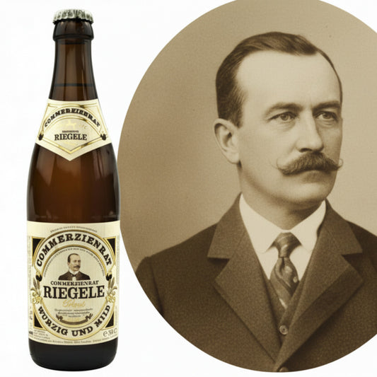 Riegele Commerzienrat 0,5L - Bayerisches Export Bier