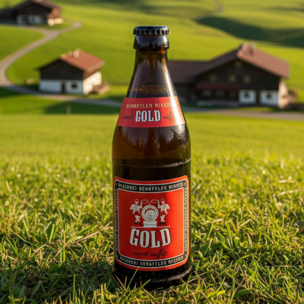 Schäffler Gold Export 0,5L - Klassisches Missener Bier