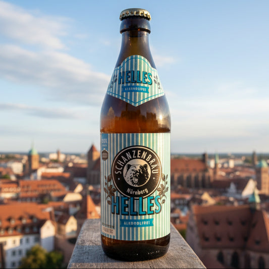 Schanzenbräu Helles Alkoholfrei 0,5L | Premium Alkoholfreies Bier