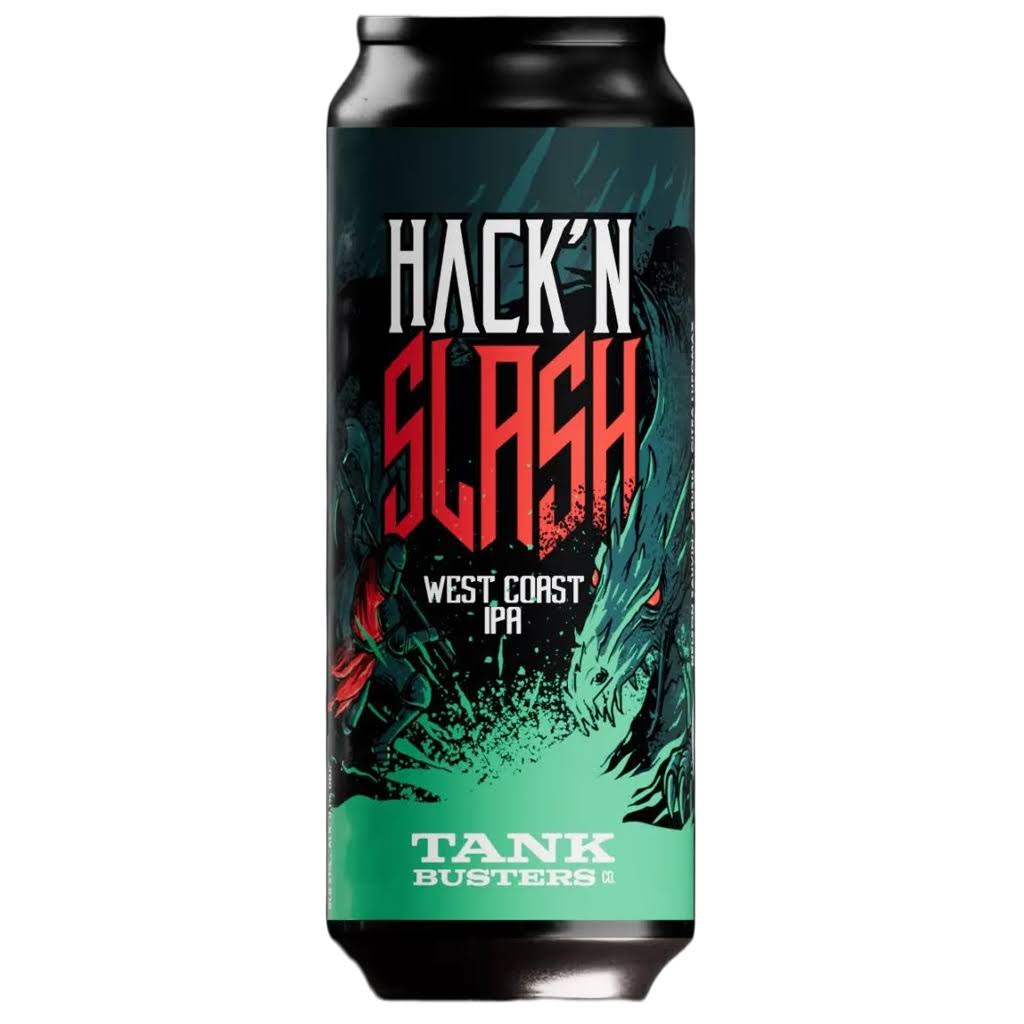 . Tankbusters - Hack'N Slash West Coast IPA