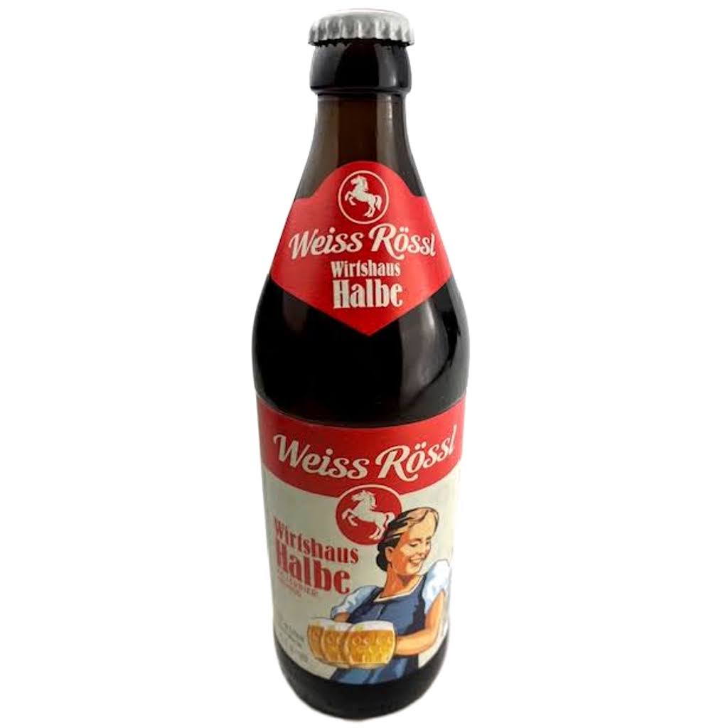 Weiss Rössl Wirtshaus Halbe Kellerbier naturtrüb